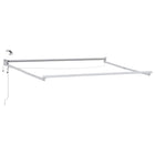 Electric retractable awning White frame 3 x 2.5 m