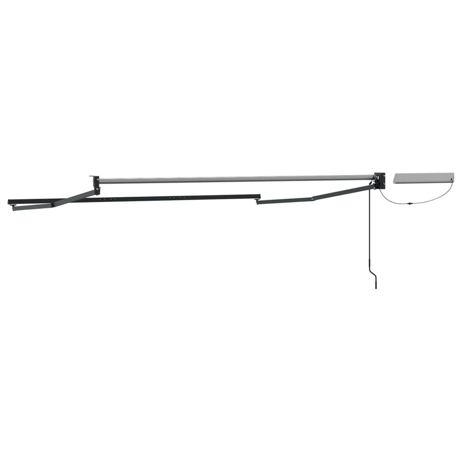 Elektrisch uitschuifbaar zonnescherm frame Antraciet 2,5 x 2 m
