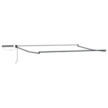 Elektrisch uitschuifbaar zonnescherm frame Antraciet aluminium