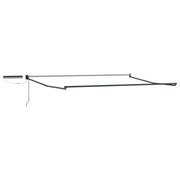 Elektrisch zonnescherm frame antraciet aluminium