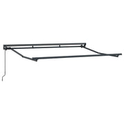 Luifel frame 2,5 x 2 m antraciet staal