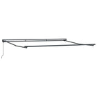 Manual Awning Frame Adjustable Anthracite 5 × 3.5 m Steel
