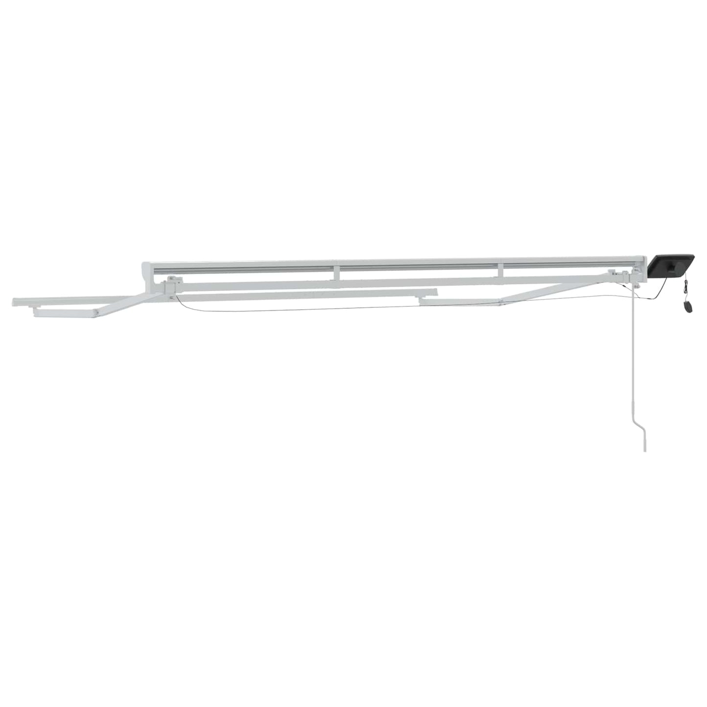 Handmatige Luifelhouder Met Led's Aluminium 3 x 2 m