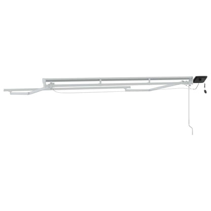 Handmatige Luifelhouder Met Led's Aluminium 3 x 2 m
