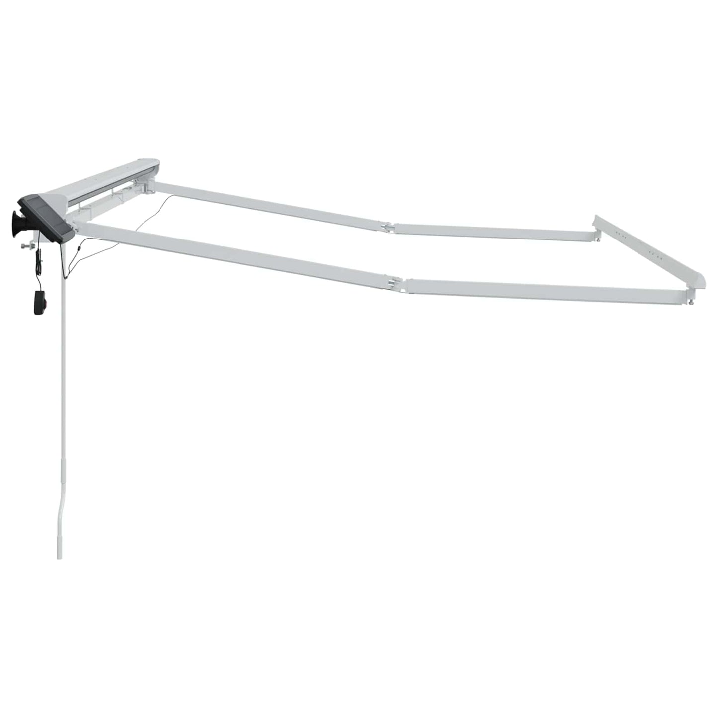 Handmatige Luifelhouder Met Led's Aluminium 3 x 2 m