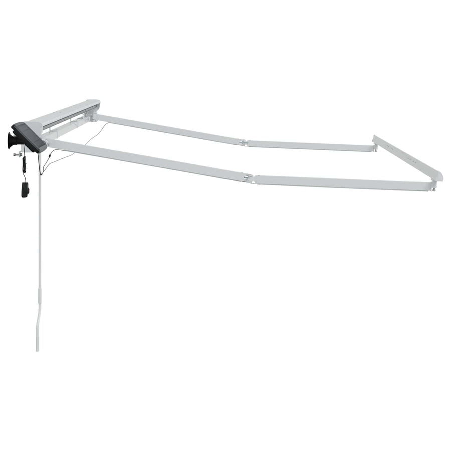 Handmatige Luifelhouder Met Led's Aluminium 3,5 x 2 m