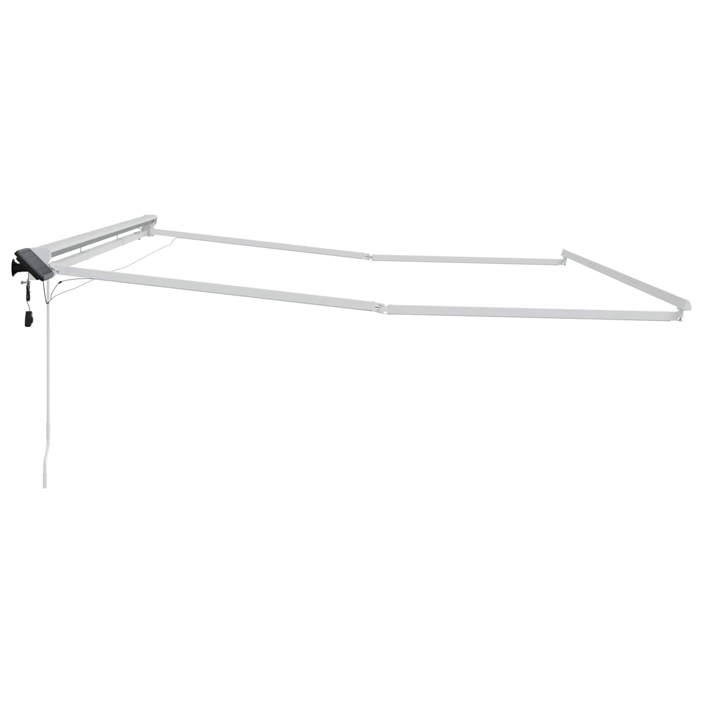Handmatige Luifelhouder Met Led's Aluminium 4 × 3 m
