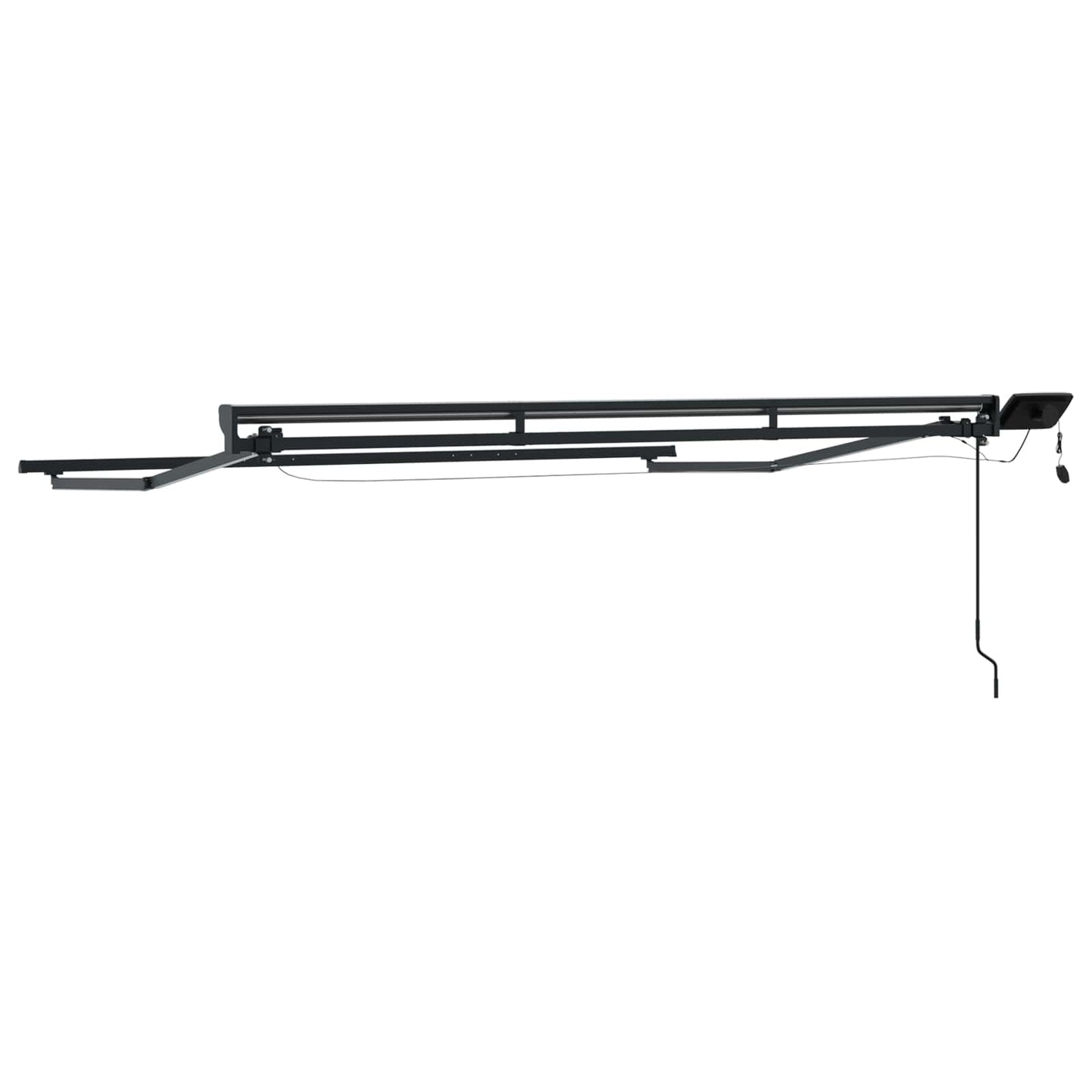 Handmatige Luifelhouder Met Led's Aluminium 2,5 x 2 m
