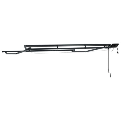 Handmatige Luifelhouder Met Led's Aluminium 2,5 x 2 m