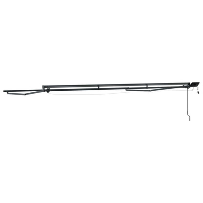 Handmatige Luifelhouder Met Led's Aluminium 4 x 2 m