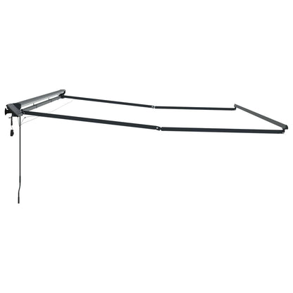 Handmatige Luifelhouder Met Led's Aluminium 4 x 2 m