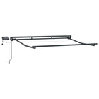 Luifelhouder 3,5 x 2,5 m handmatig met led