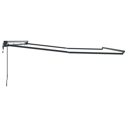 Elektrisch uitschuifbaar zonnescherm frame Antraciet 4 x 2 m