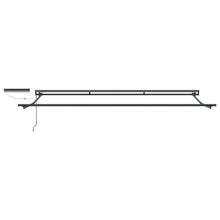Elektrisch uitschuifbaar zonnescherm frame Antraciet 4 × 3,5 m