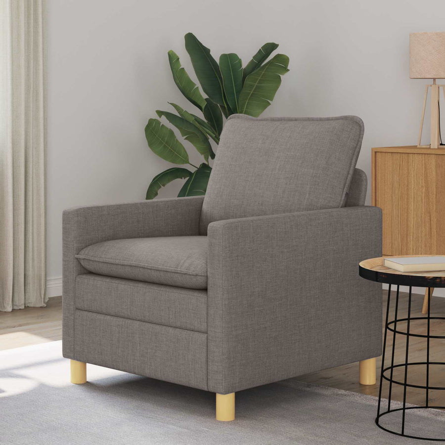 Bank Taupe Stof