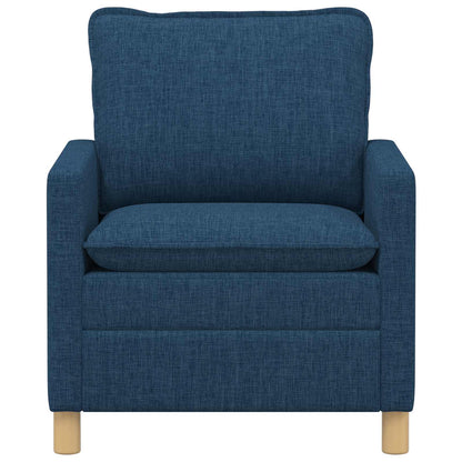 Bank Blauw Stof