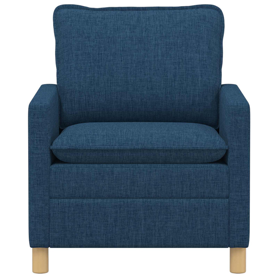 Bank Blauw Stof