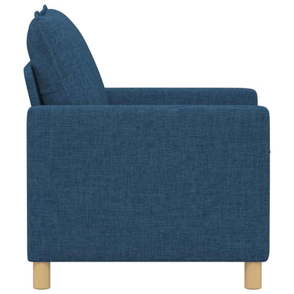 Bank Blauw Stof