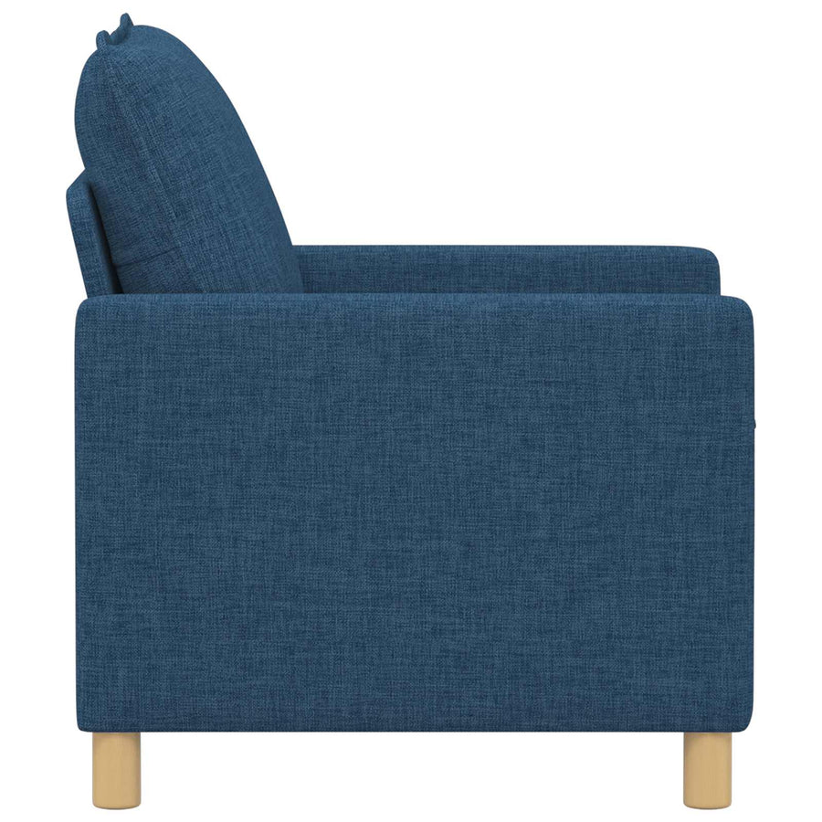 Bank Blauw Stof