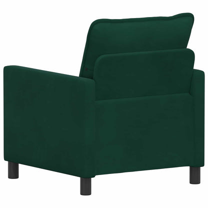 Bank Donkergroen 76 x 81 x 87,5 cm Fluweel