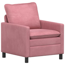 Bank Roze 76 x 81 x 87,5 cm Fluweel