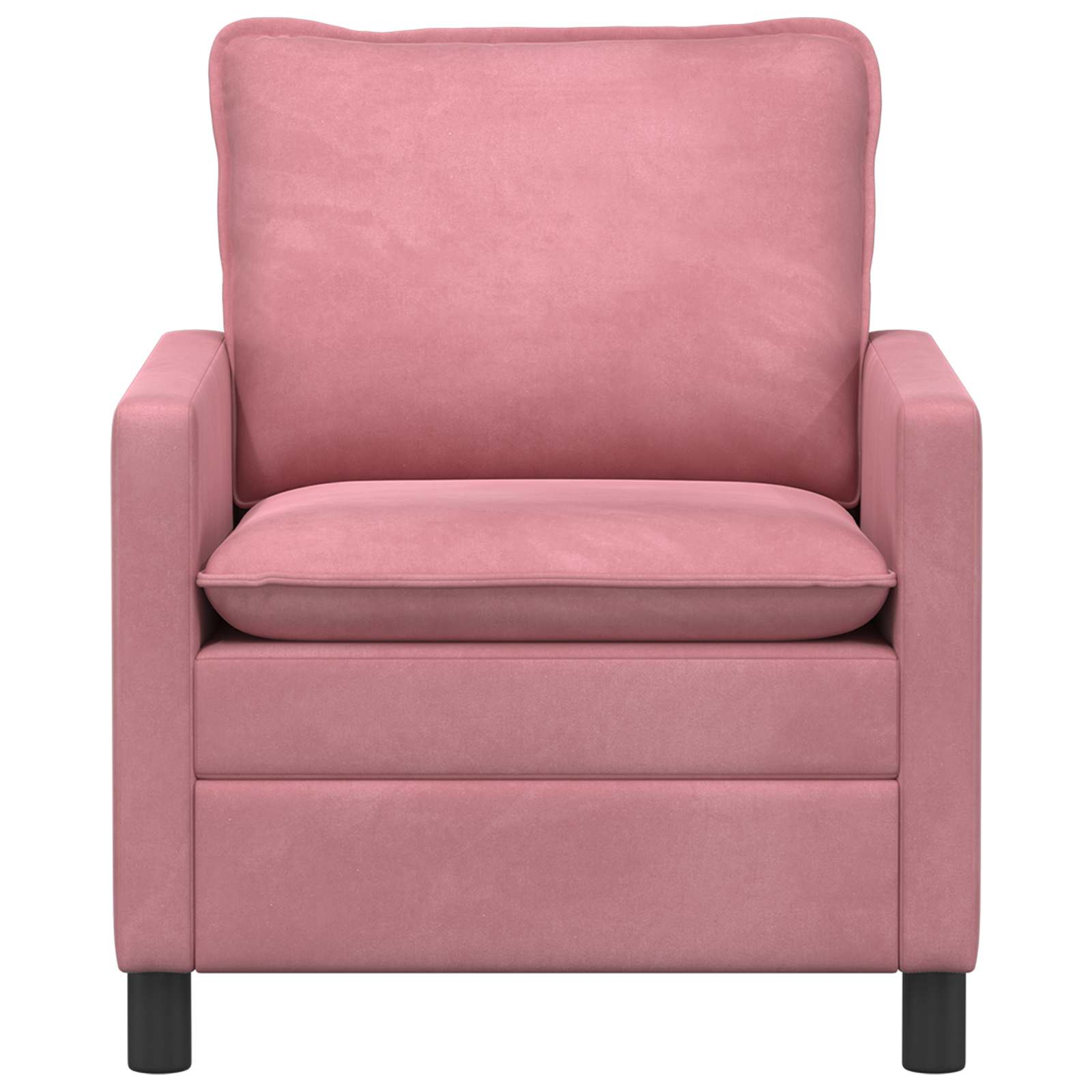 Bank Roze 76 x 81 x 87,5 cm Fluweel