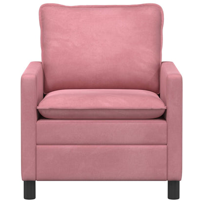 Bank Roze 76 x 81 x 87,5 cm Fluweel