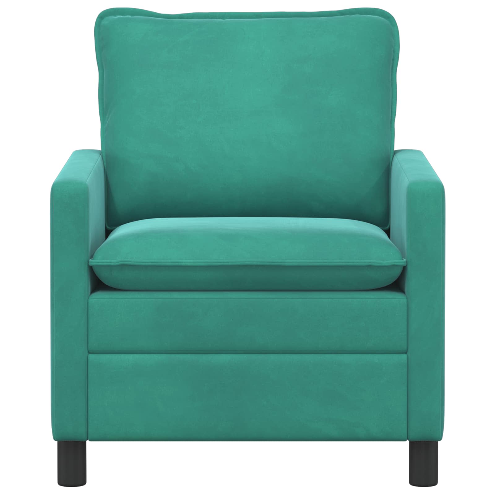 Bank Turquoise 76 x 81 x 87,5 cm Fluweel