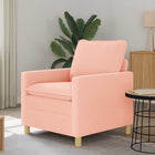 Pink Sofa 76 x 81 x 87.5 cm Fabric
