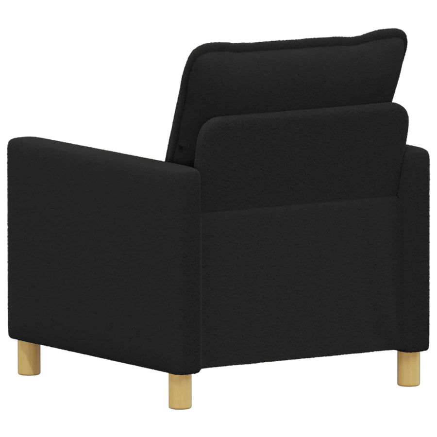 Bank Zwart 76 x 81 x 87,5 cm Stof