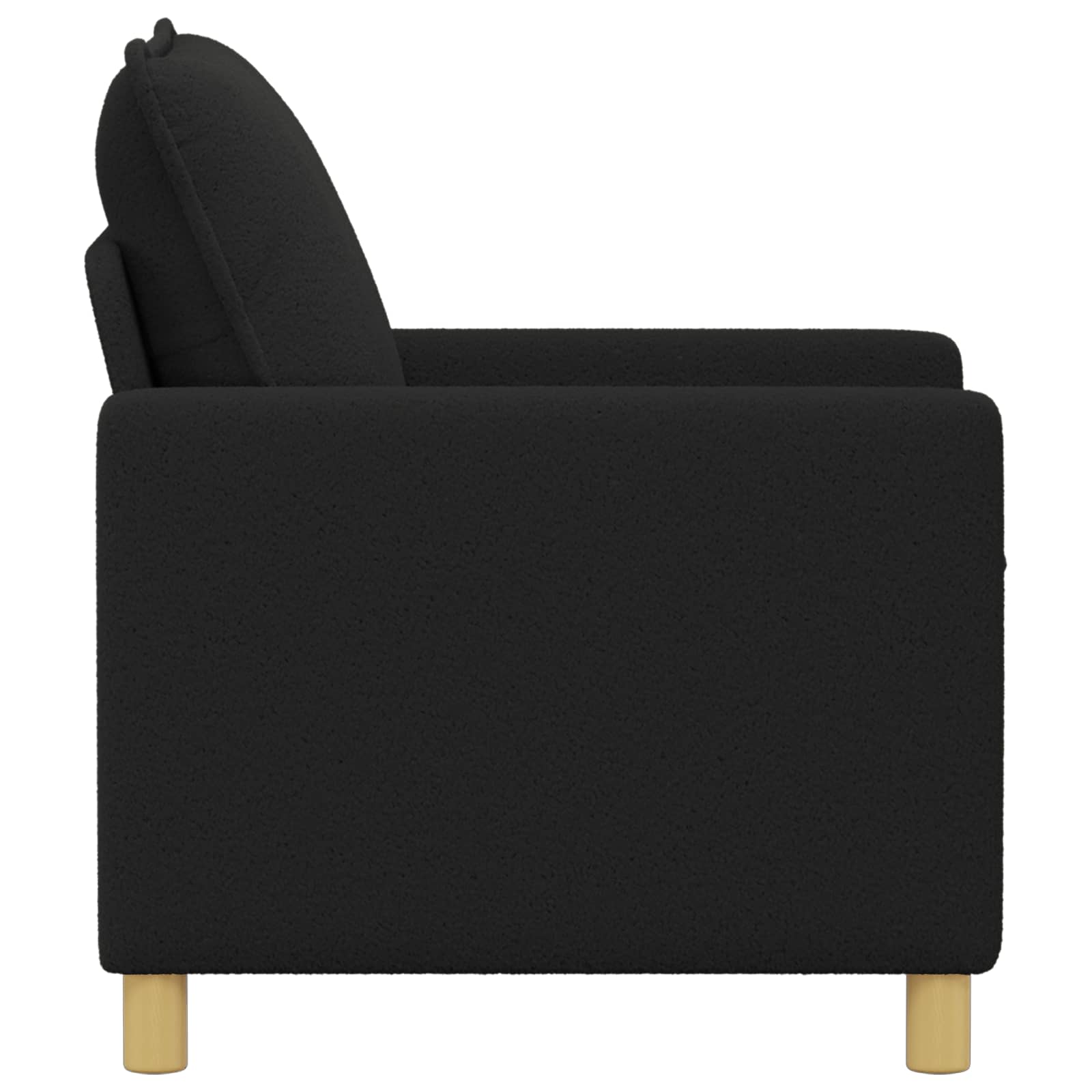 Bank Zwart 76 x 81 x 87,5 cm Stof