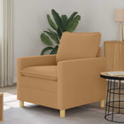 Sofa Beige 76 x 81 x 87.5 cm Fabric