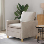 Sofa Cream 76 x 81 x 87.5 cm Polyester