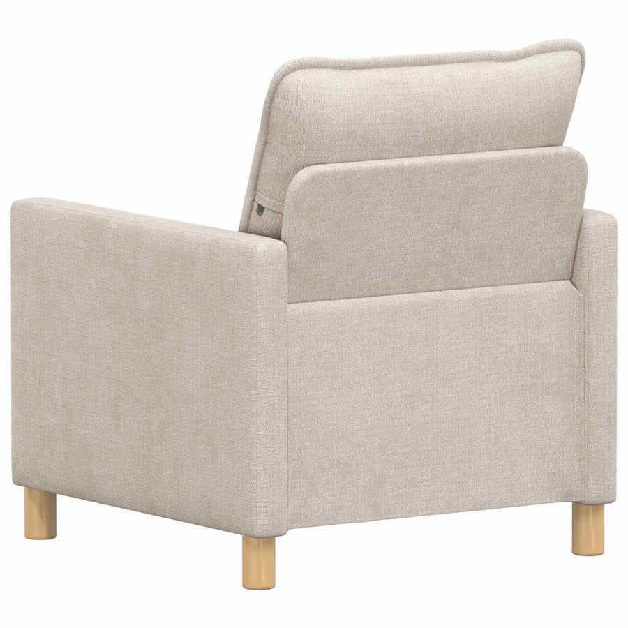 Bank Crèmekleurig 76 x 81 x 87,5 cm Polyester