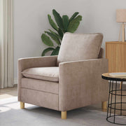Bank beige 76x81x87,5 cm polyester