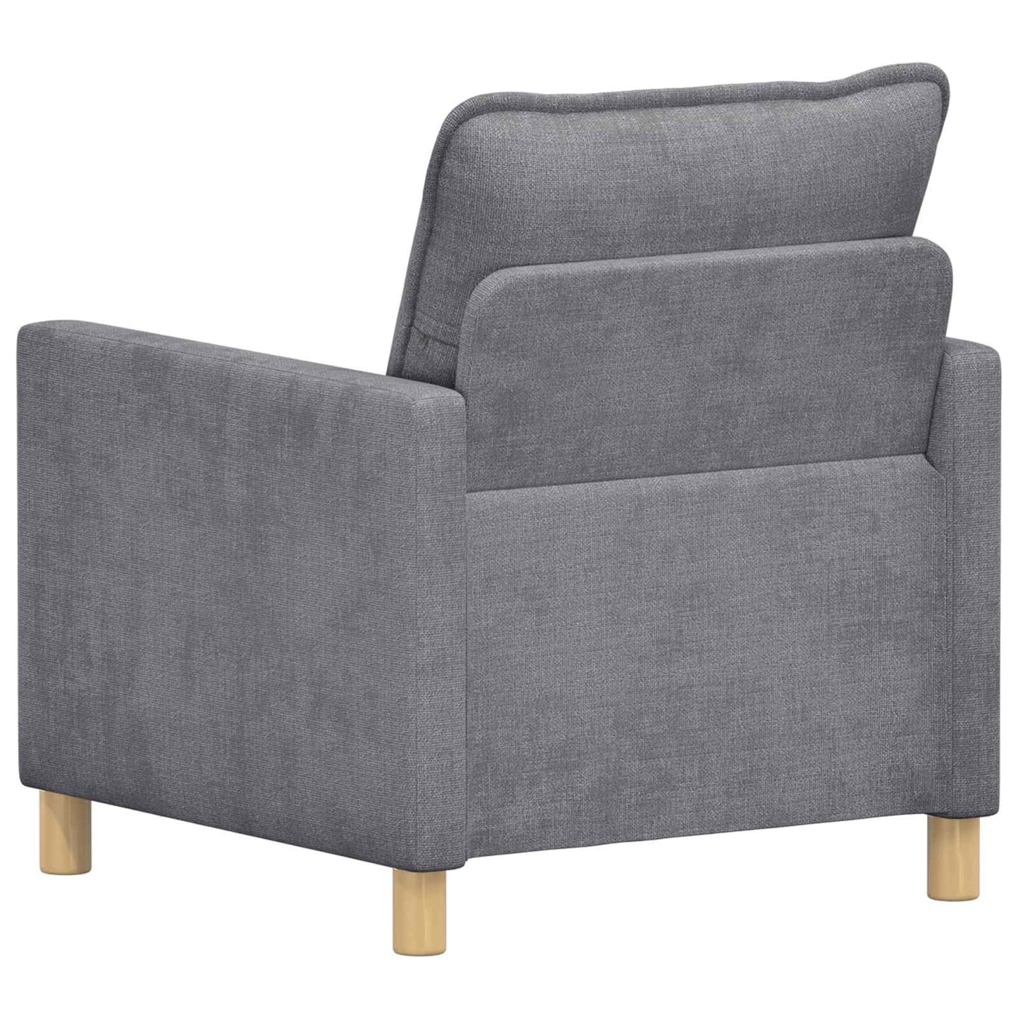 Bank Lichtgrijs 76 x 81 x 87,5 cm Polyester