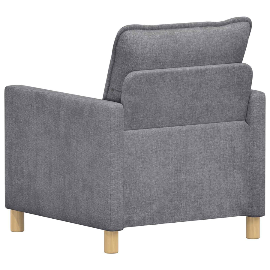 Bank Lichtgrijs 76 x 81 x 87,5 cm Polyester