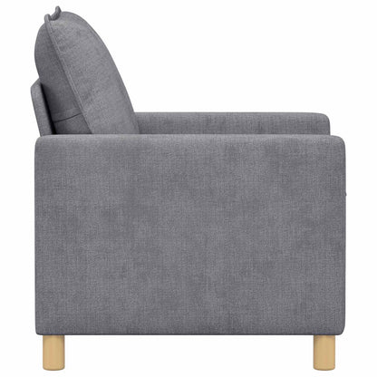 Bank Lichtgrijs 76 x 81 x 87,5 cm Polyester