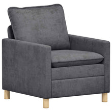 Bank Donkergrijs 76 x 81 x 87,5 cm Polyester