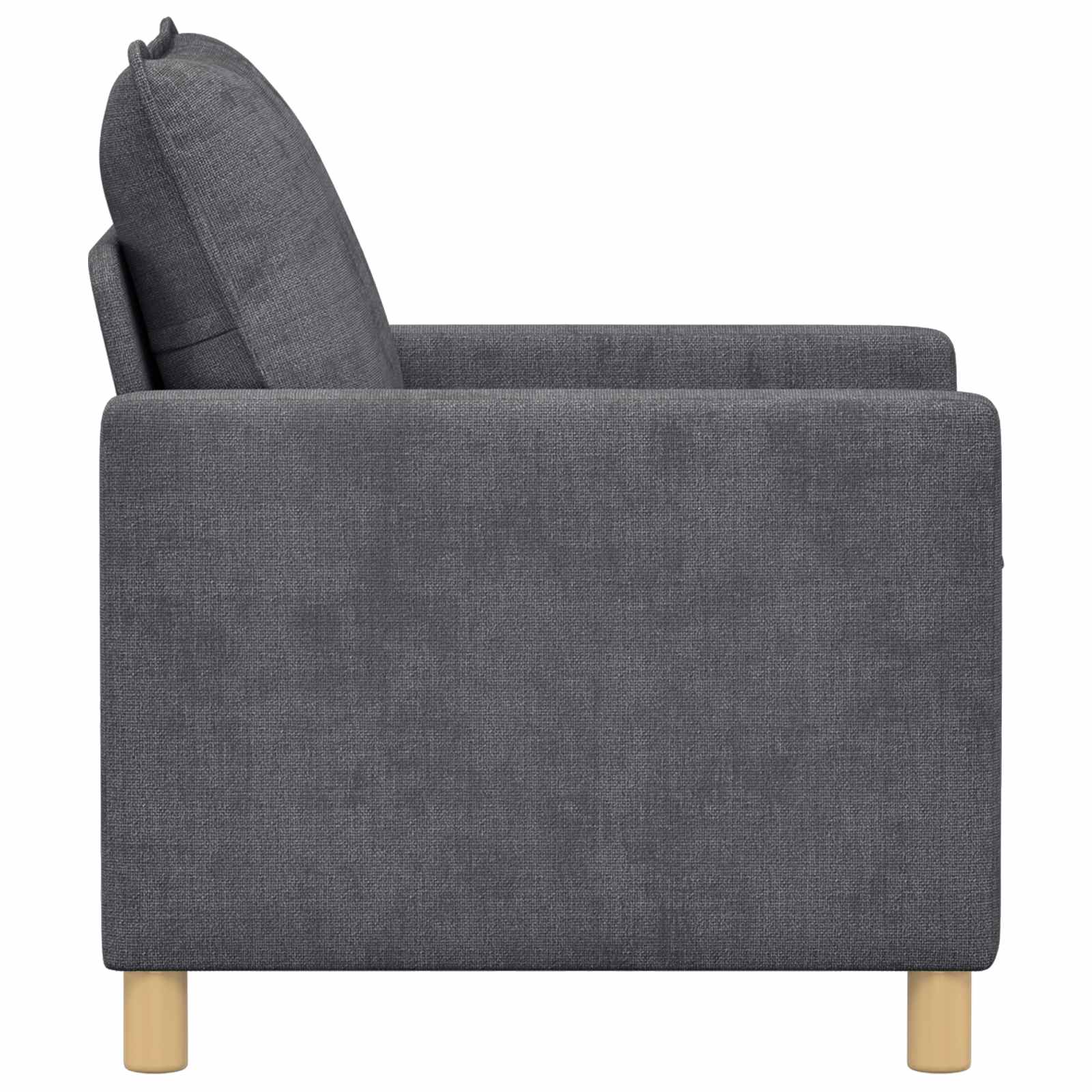 Bank Donkergrijs 76 x 81 x 87,5 cm Polyester