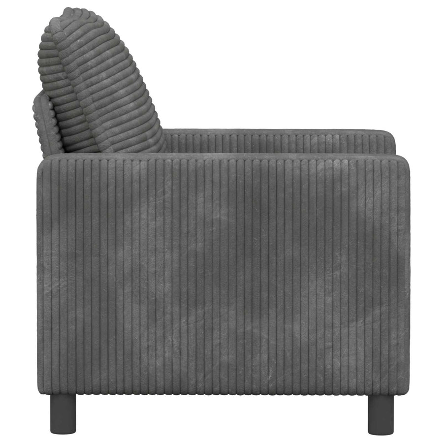 Bank Lichtgrijs 76 x 81 x 87,5 cm Polyester