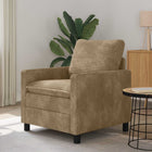 Taupe Sofa 76 x 81 x 87.5 cm Polyester