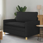 Sofa Black 126 x 81 x 87.5 cm Fabric