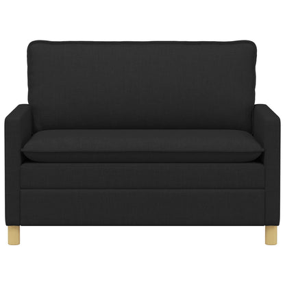 Bank Zwart 126 x 81 x 87,5 cm Stof