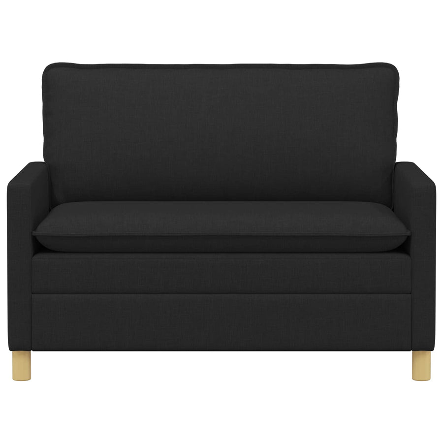 Bank Zwart 126 x 81 x 87,5 cm Stof