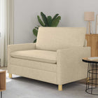 Cream Fabric Sofa