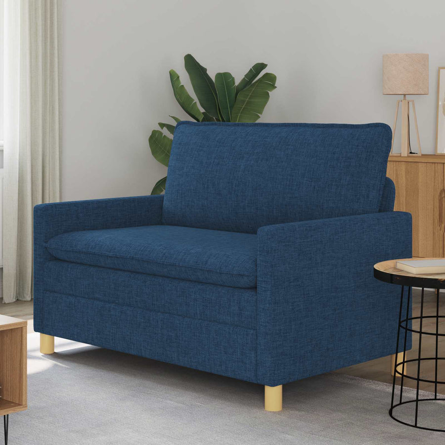 Bank Blauw Stof
