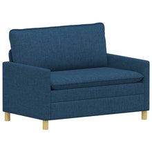 Bank Blauw Stof