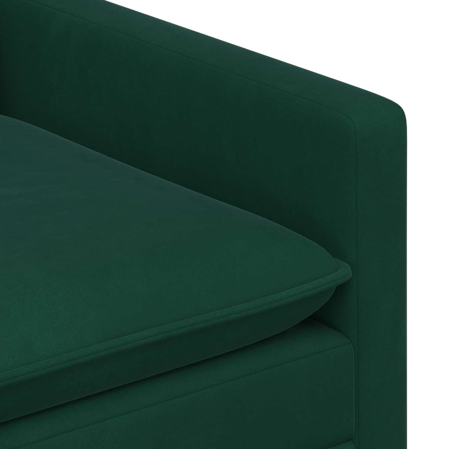 Bank Donkergroen 126 x 81 x 87,5 cm