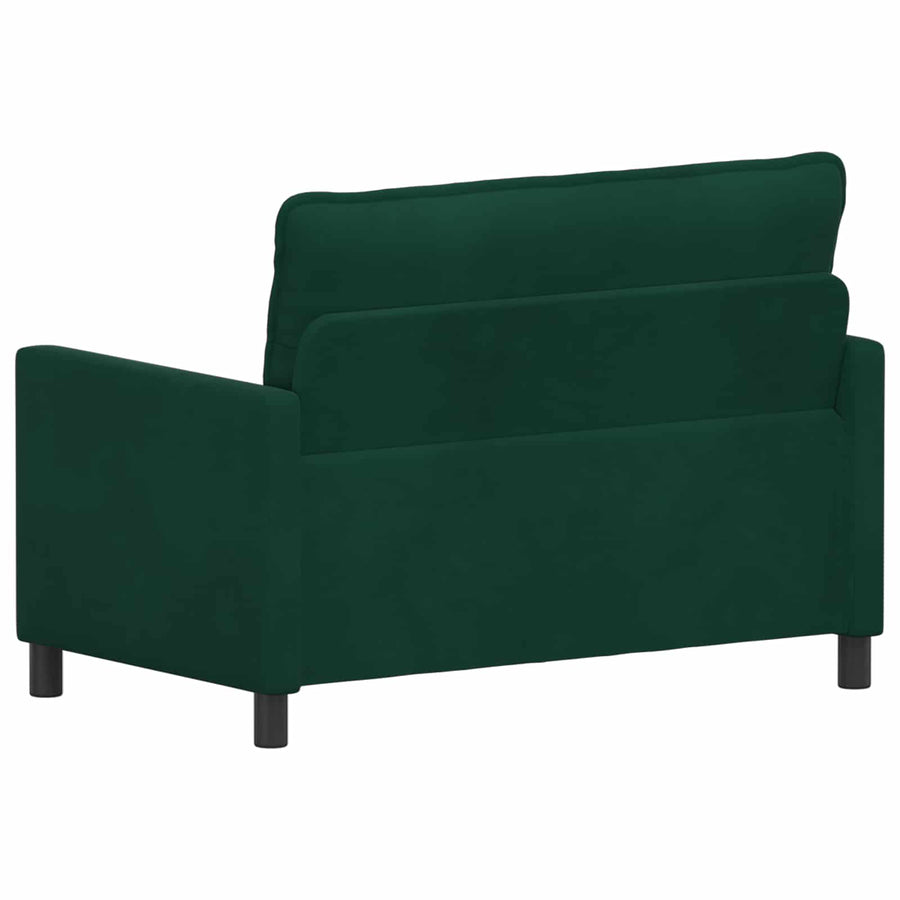 Bank Donkergroen 126 x 81 x 87,5 cm